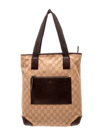 GG Denim Tote Vintage