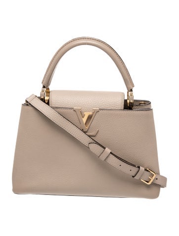 Leather Capucines PM