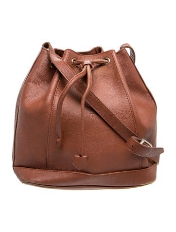 Leather Bucket Bag