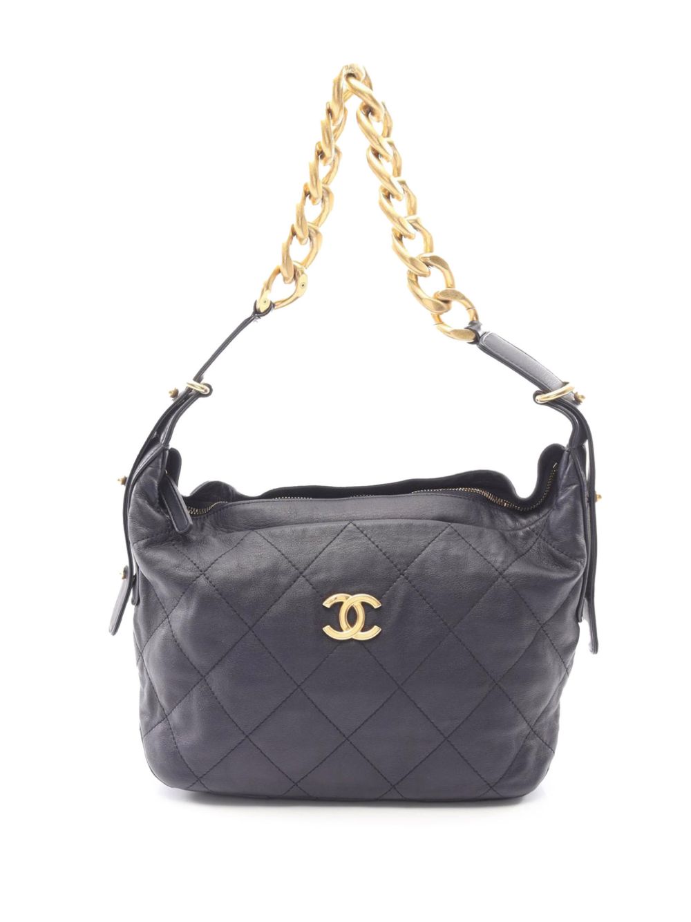 2021-2026 Quilted Lambskin Chain hobo bag