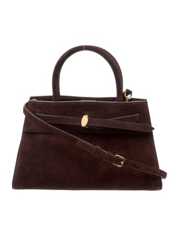 Suede Crossbody Bag