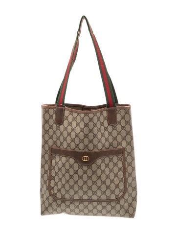 vintage GG Supreme canvas tote bag Vintage