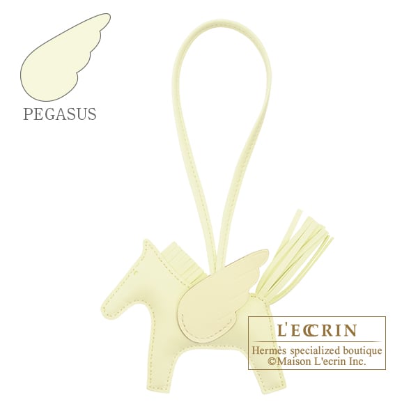 Hermes Hermes Rodeo charm Pegasus PM Jaune milton Agneau/Swift leather