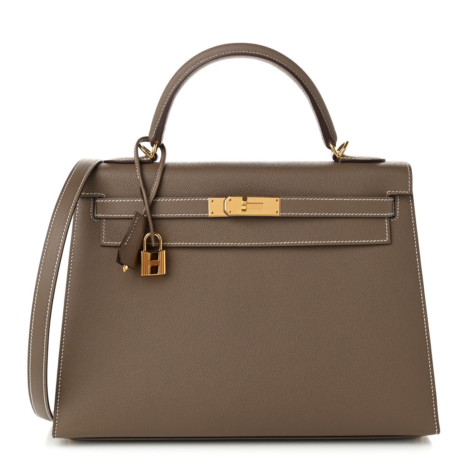 Hermes Epsom Kelly Sellier 32 Etoupe