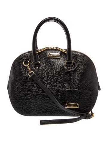 Leather Top Handle Bag