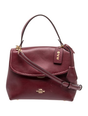Leather Top Handle Bag