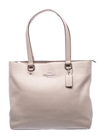 Leather Top Handle Bag