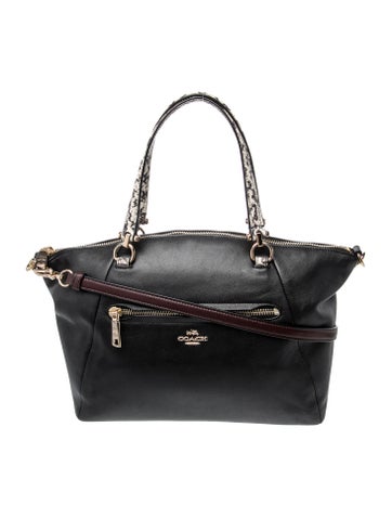 Leather Top Handle Bag