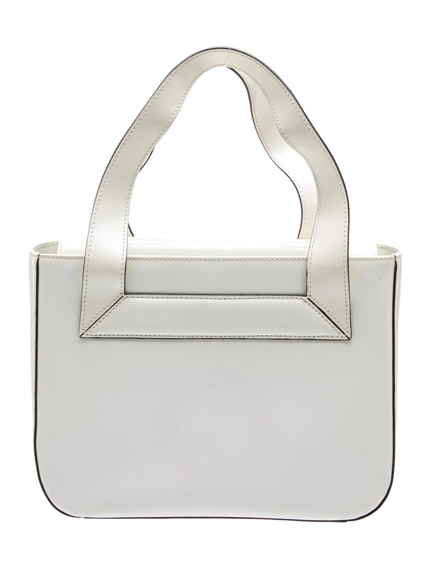 Patent Leather Top Handle Bag Vintage