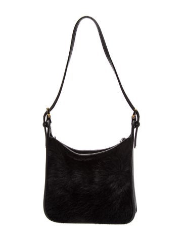 Calf Hair Messenger Bag Vintage