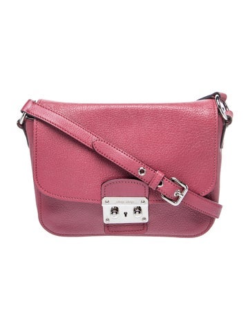 Miu Miu Goat Leather Crossbody Bag