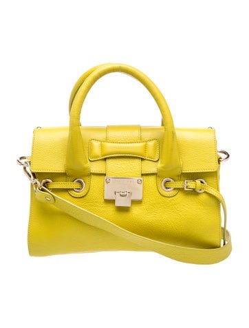 Jimmy Choo Leather Top Handle Bag