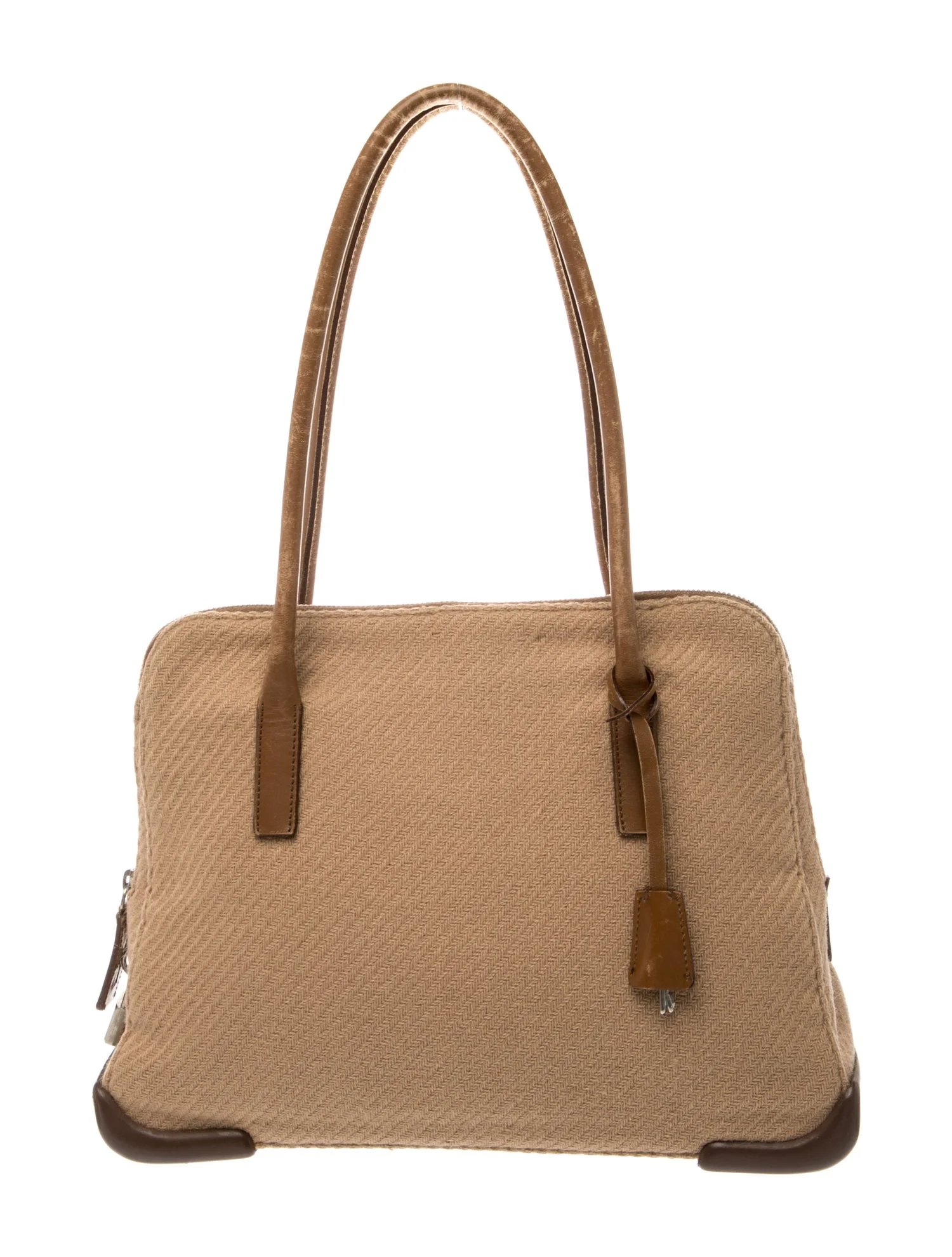 Enameled Metal Triangle Shoulder Bag Vintage
