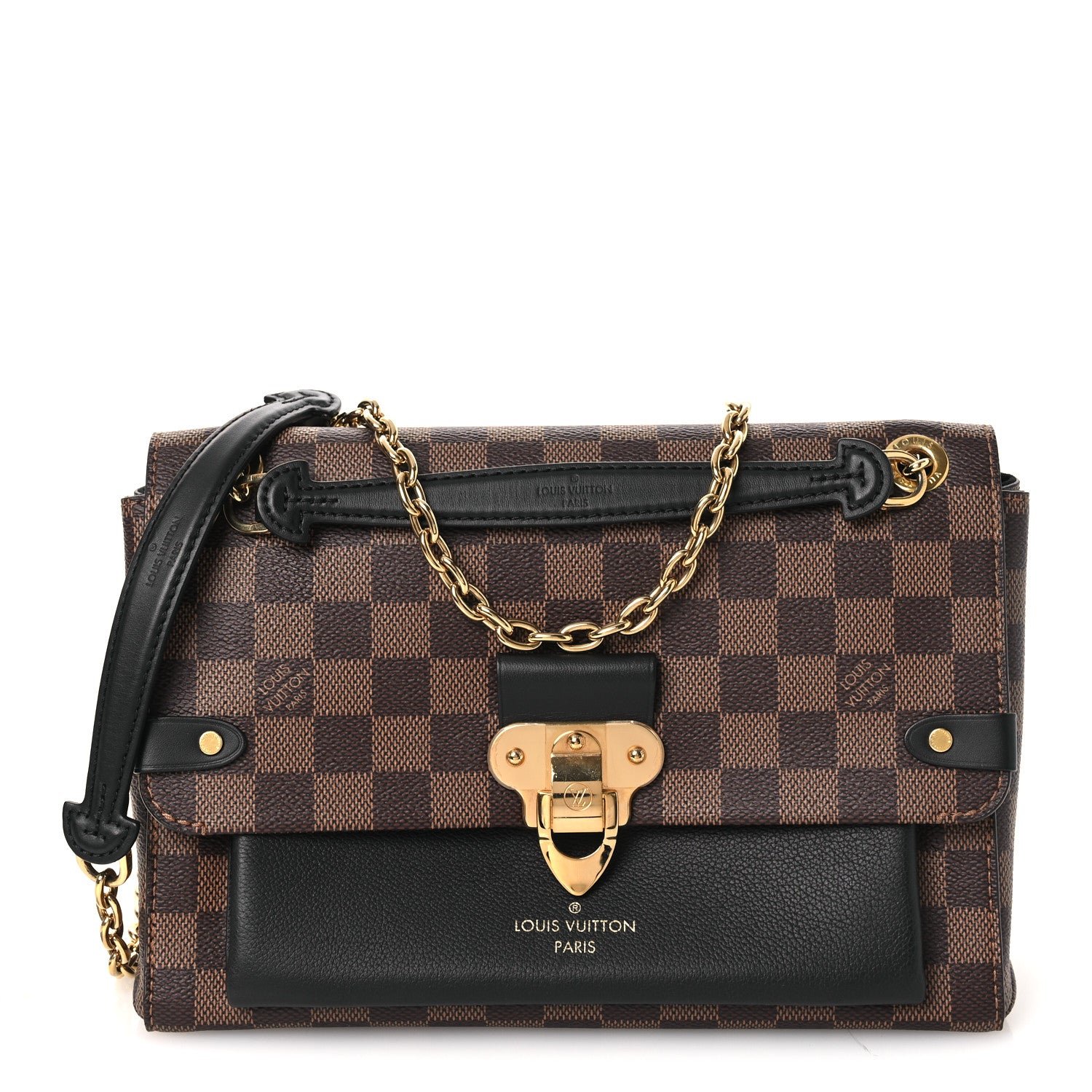 Louis Vuitton Damier Ebene Vavin PM Black