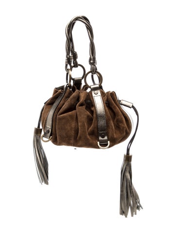 Givenchy Suede Top Handle Bag