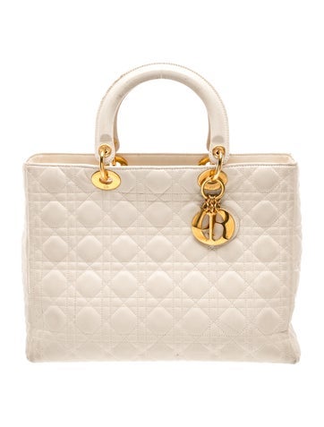 Cannage Lady Dior Large Vintage