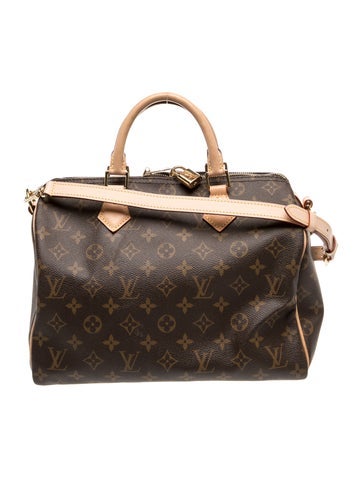 LV Monogram Speedy Bandouliere 30