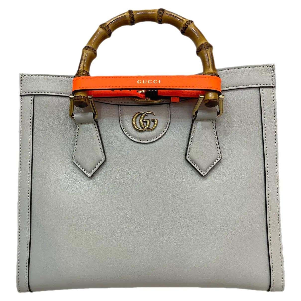 Diana Bamboo leather crossbody bag