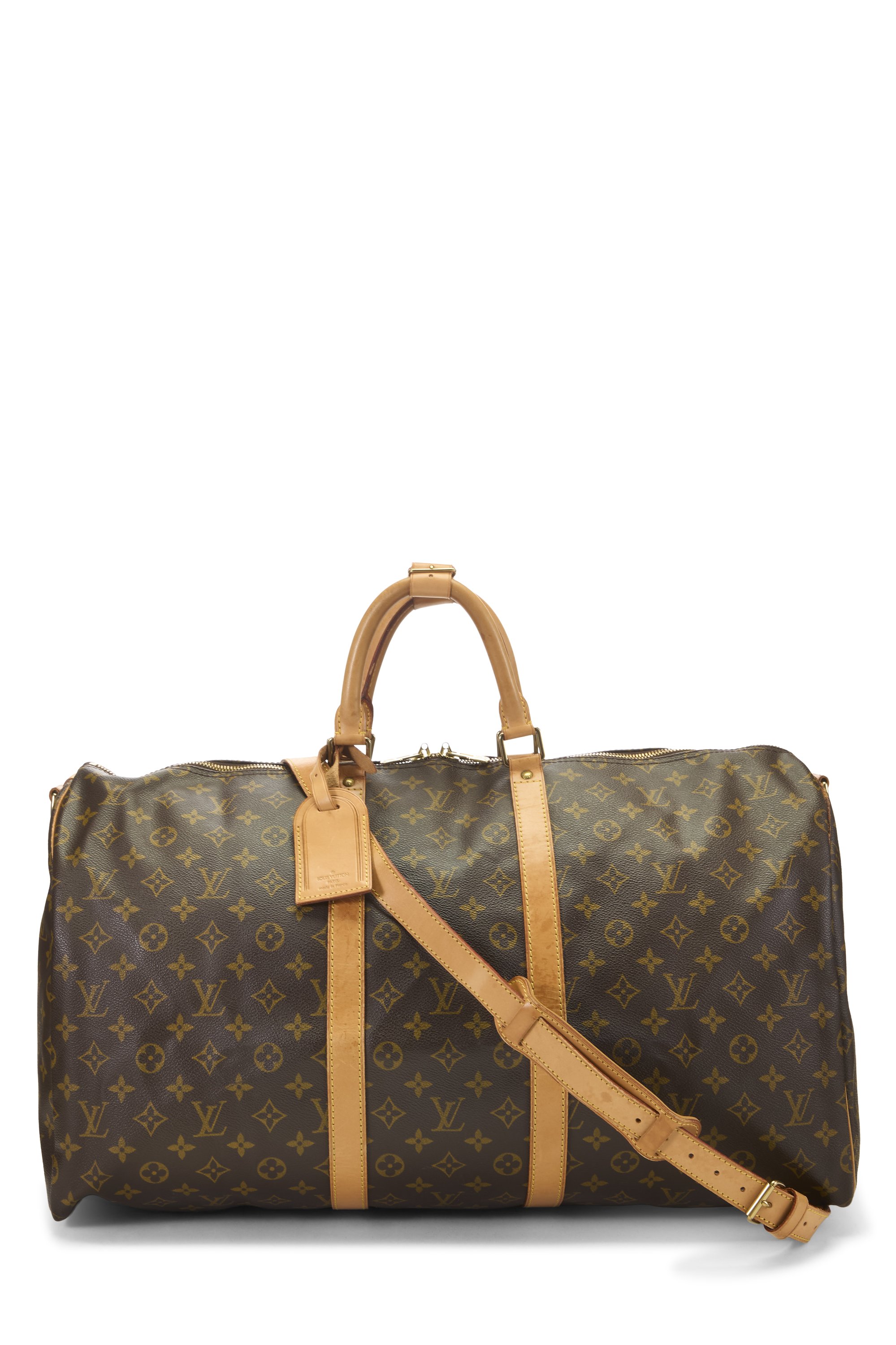 Monogram Canvas Keepall Bandouliere 55