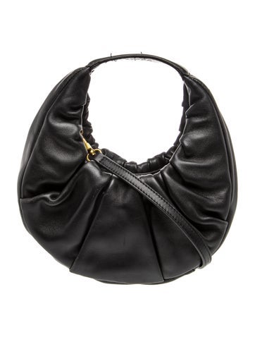 Staud Leather Top Handle Bag