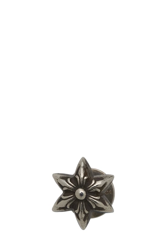 Silver Star Earring