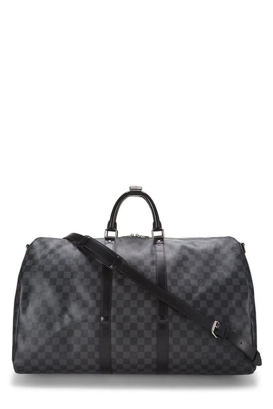 Damier Graphite Keepall Bandouliere 55