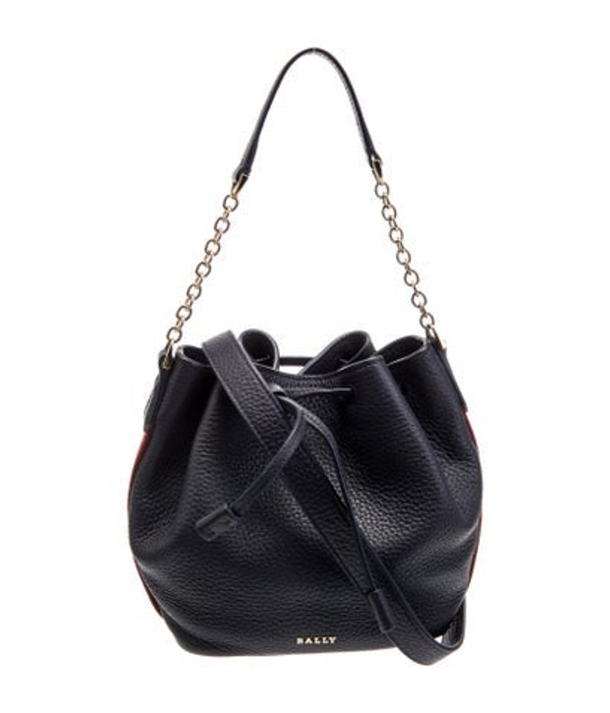 Bally Leather Bucket Bag