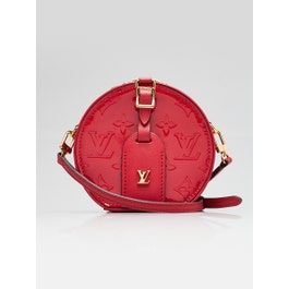 Louis Vuitton Louis Vuitton Cerise Monogram Vernis Mini Boite Chapeau Bag