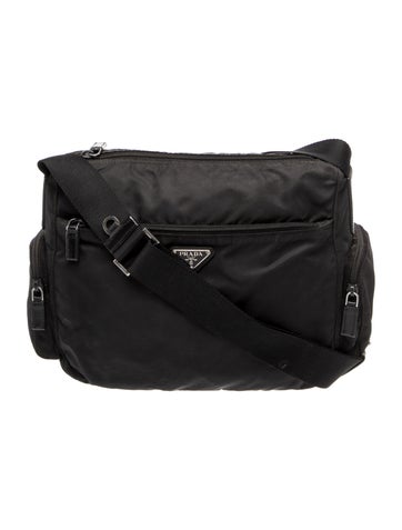 Tessuto Nylon Messenger Bag
