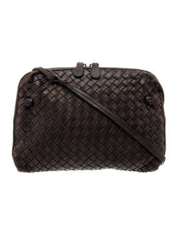 Intrecciato Crossbody Bag Vintage