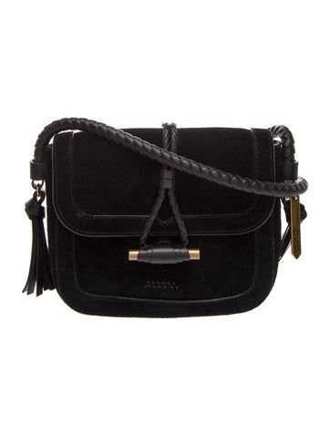 Suede Crossbody Bag