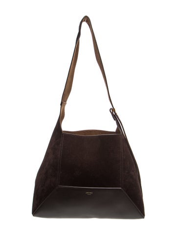 Leather Diamond Hobo Medium