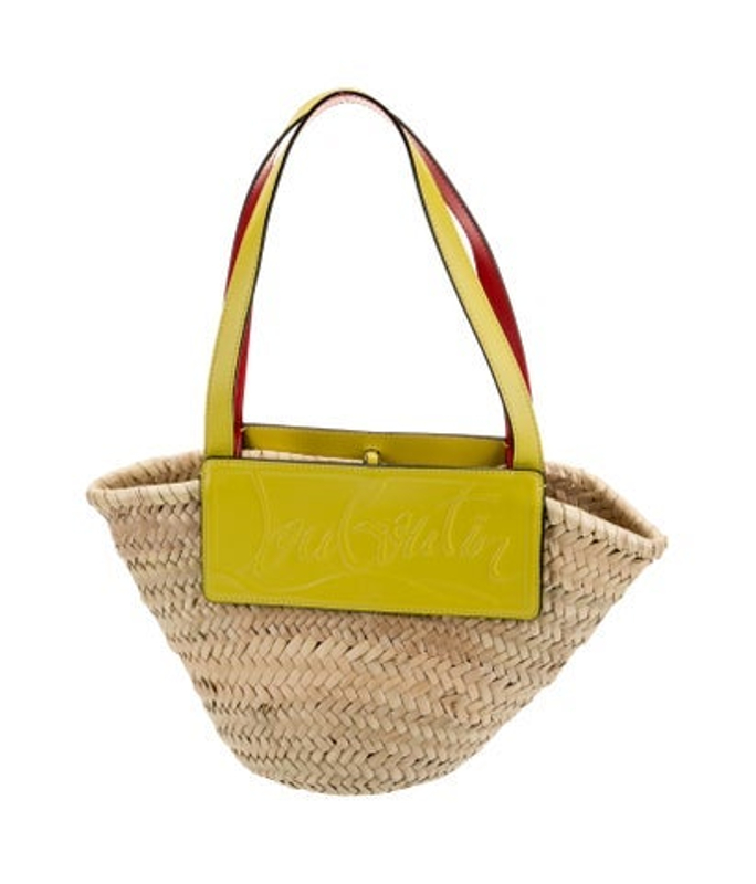 Christian Louboutin Louboutin Raffia Shoulder Bag