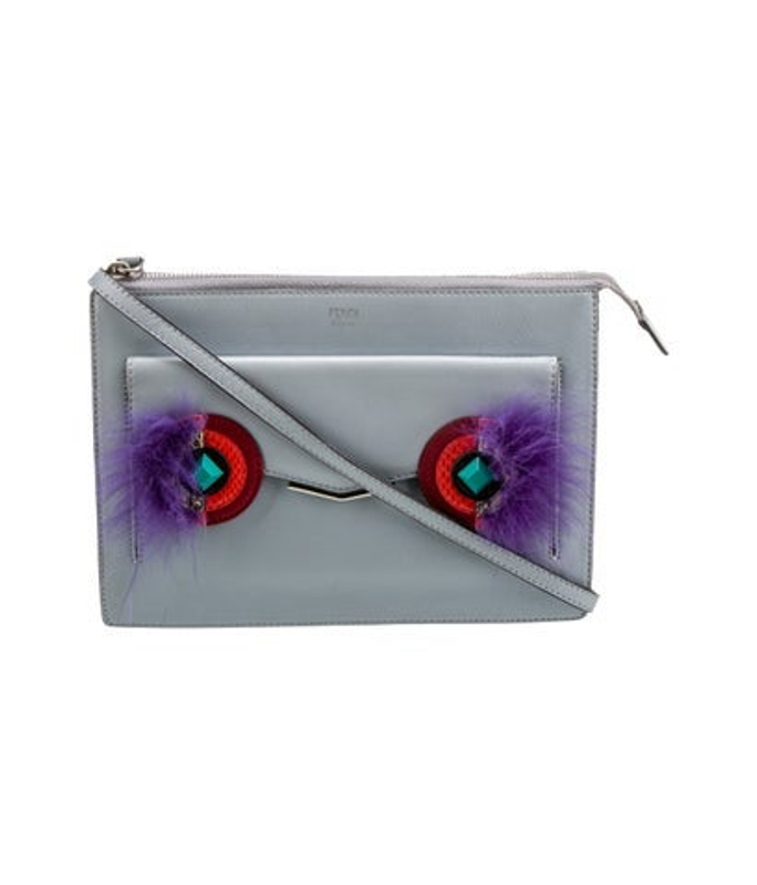 Fendi Leather Clutch