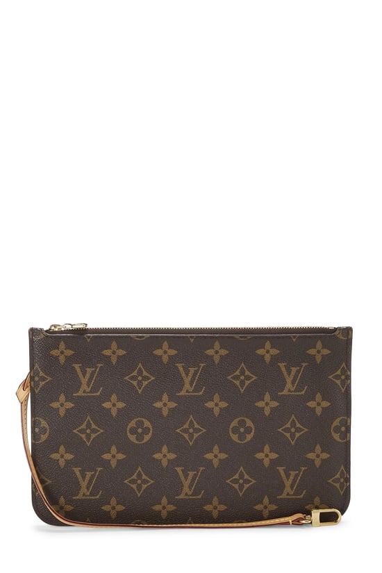 Louis Vuitton Monogram Canvas Neverfull Pouch MM NM