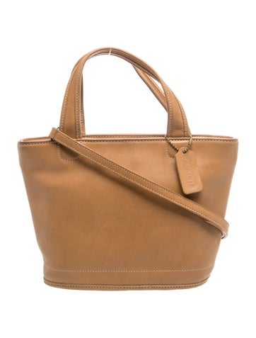 Leather Top Handle Bag