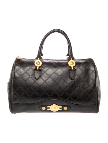 Leather Top Handle Bag