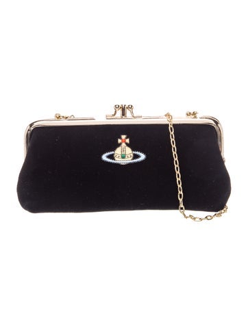 Vivienne Westwood Velvet Clutch