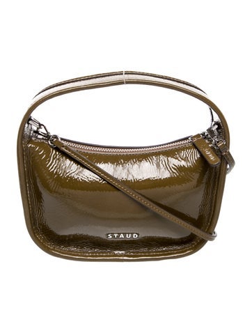 Patent Leather Top Handle Bag