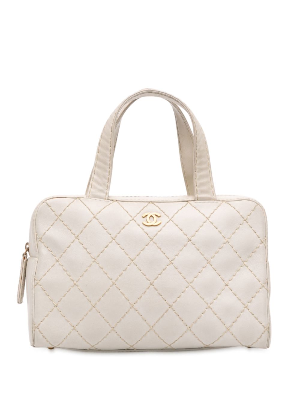 2000-2002 CC Lambskin Wild Stitch handbag