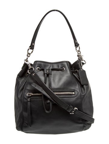 Leather Bucket Bag