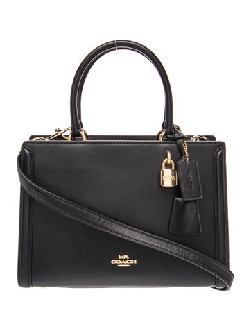 Leather Top Handle Bag