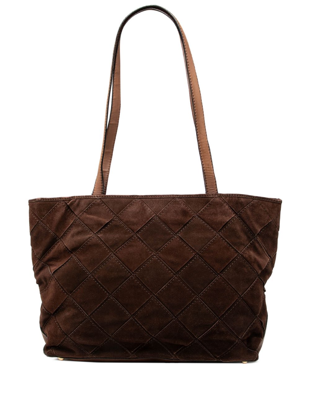 20th Century Suede Intrecciato tote bag