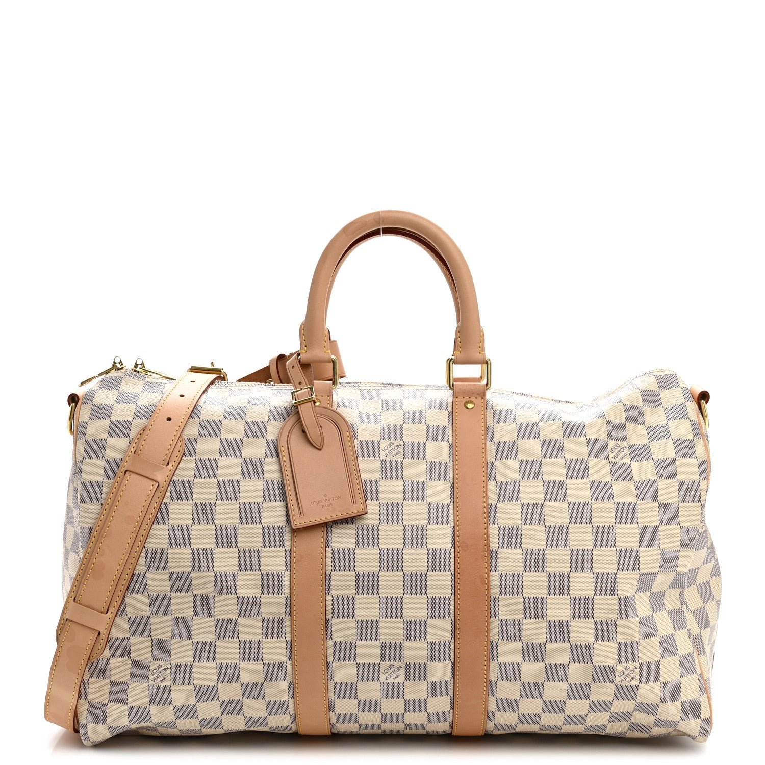 Louis Vuitton Damier Azur Keepall Bandouliere 45