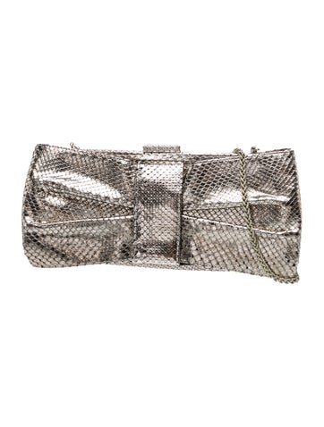 Embossed Leather Minaudière