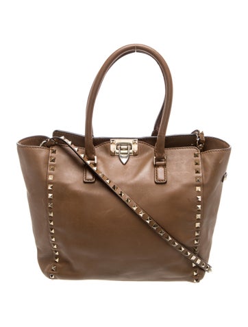 Valentino Rockstud Top Handle Bag