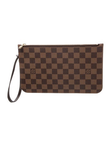 Damier Ebene Neverfull Pouch Small