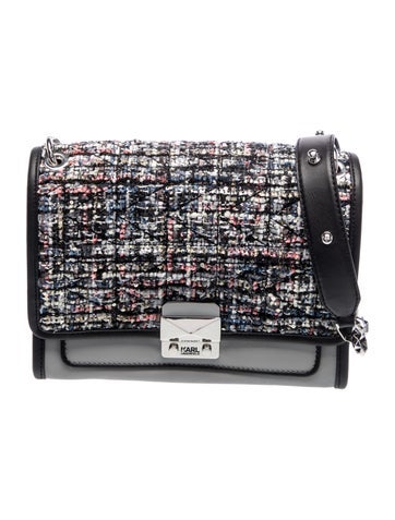 Karl Lagerfeld Leather Shoulder Bag