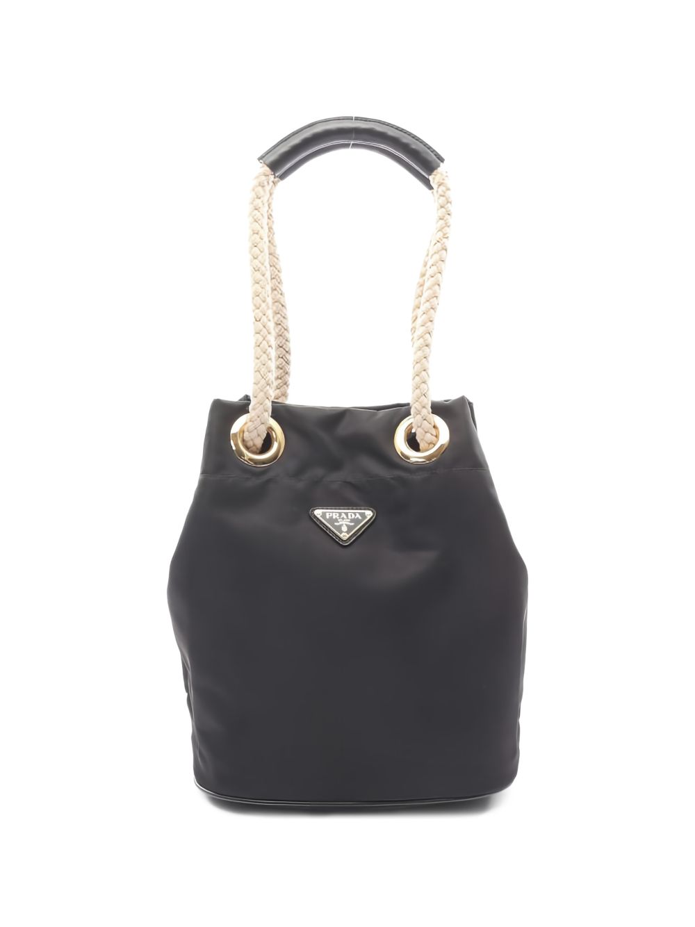 2010s rope-handle bucket bag