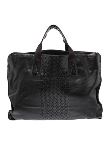 Intrecciato Top Handle Bag Vintage